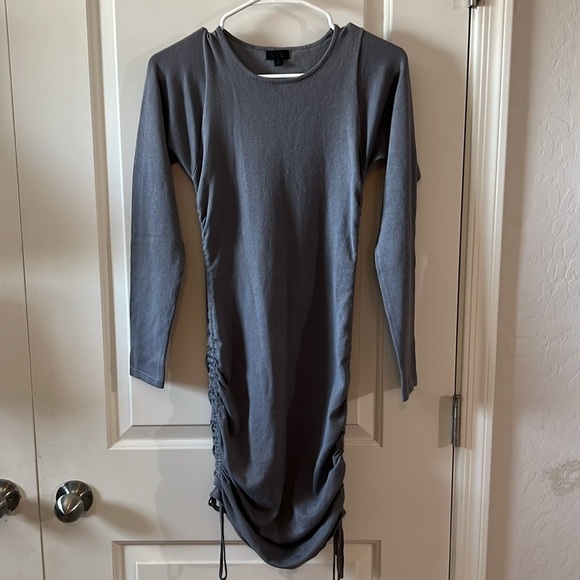 Revolve NBD Myckynna Ruched Side Sweater Dress - Picture 9 of 11